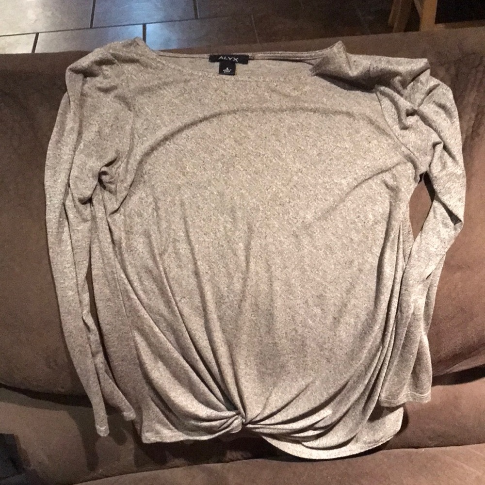 Alyx size small long sleeve dressy shirt tan color size small